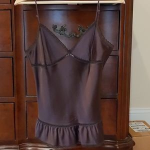 Silk brown camisole - Maxazria